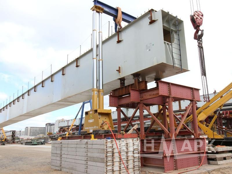 Loading and transportation of bridge beams