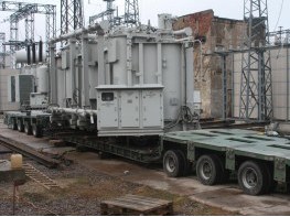 Transportation and installation of transformers