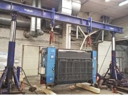 Dismantling of printing machines