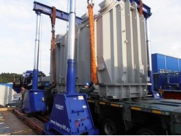 Transportation and installation of transformers