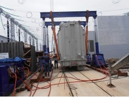 Transportation and installation of transformers