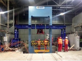 Installation of Raute press